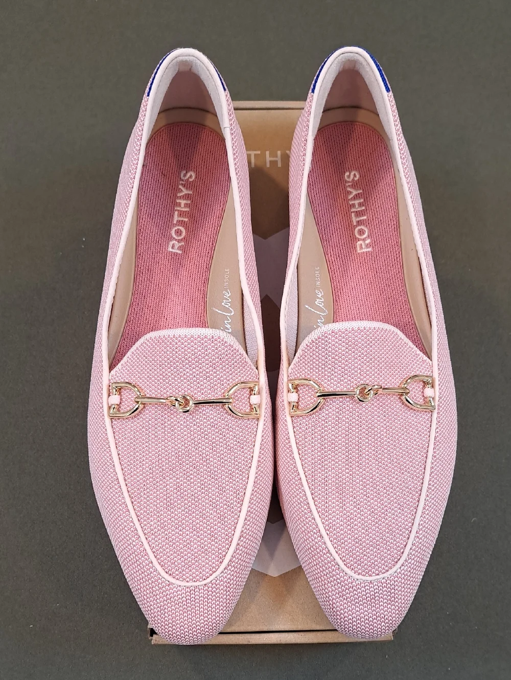 Rothy's The Double Bit Loafer - Color: Peach Pink - Size: 10 - Picture 2 of 9